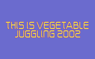 Double Juggle Vegatabobble atari screenshot